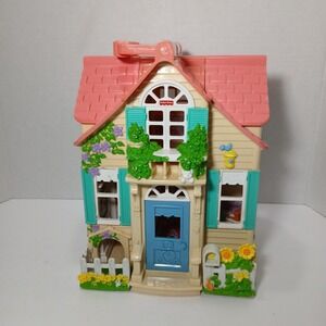 Vintage Fisher-Price Loving Family Sweet Streets Country Cottage Doll House 2000
